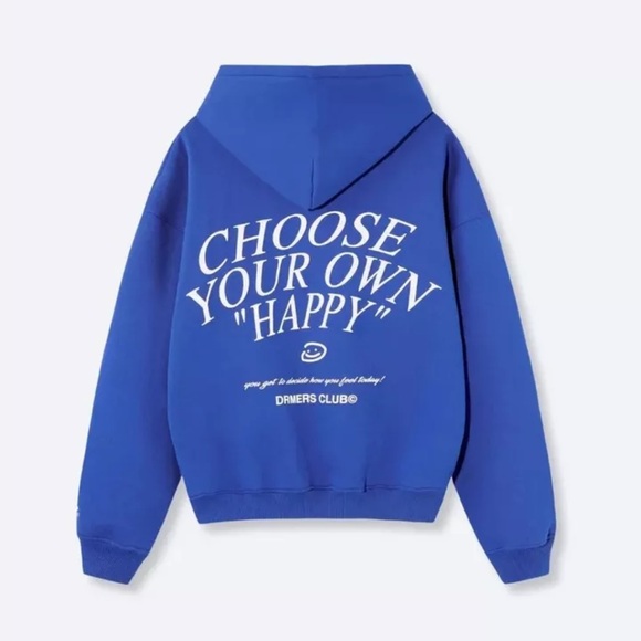 DRMERS CLUB Other - DREAMERS CLUB NWT PERSPECTIVE HOODIE - COBALT BLUE SIZE LARGE NEW WITH TAGS